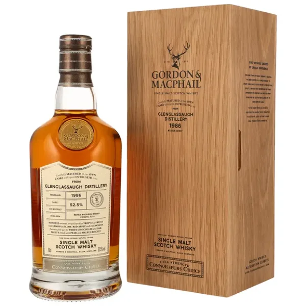 Glenglassaugh 37y - 1986/2024 - Connoisseurs Choice - Gordon & Macphail - 52,5% - Single Malt Scotch Whisky
