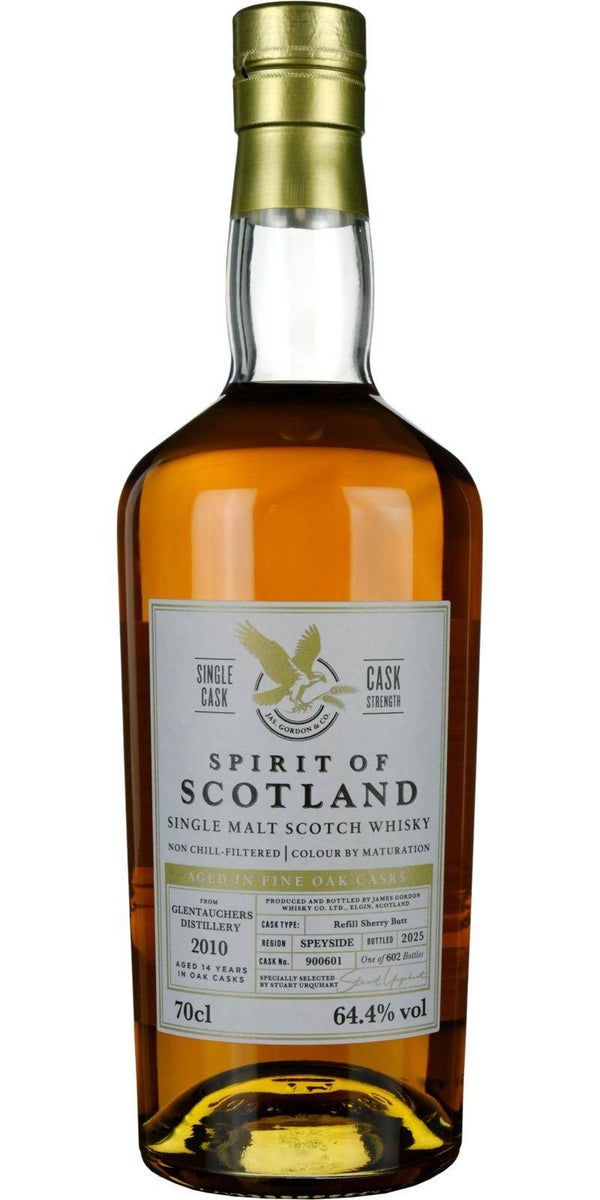 Glentauchers 14y - 2010/2025 - Spirit of Scotland - Gordon & Macphail - 64,4% - Single Malt Scotch Whisky