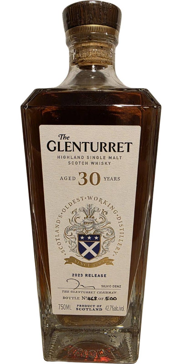 Glenturret 30y - 2023 - Glenturret Distillery - 42,7% - Single Malt Scotch Whisky