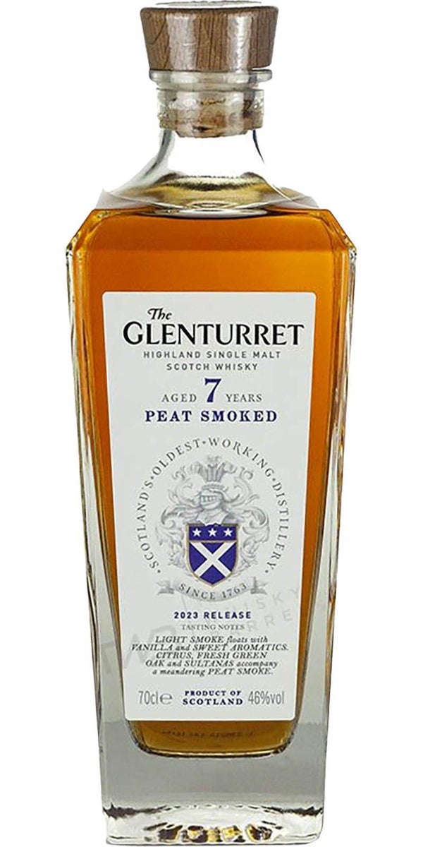 Glenturret 7y - Peat Smoke - Glenturret Distillery - 46% - Single Malt Scotch Whisky
