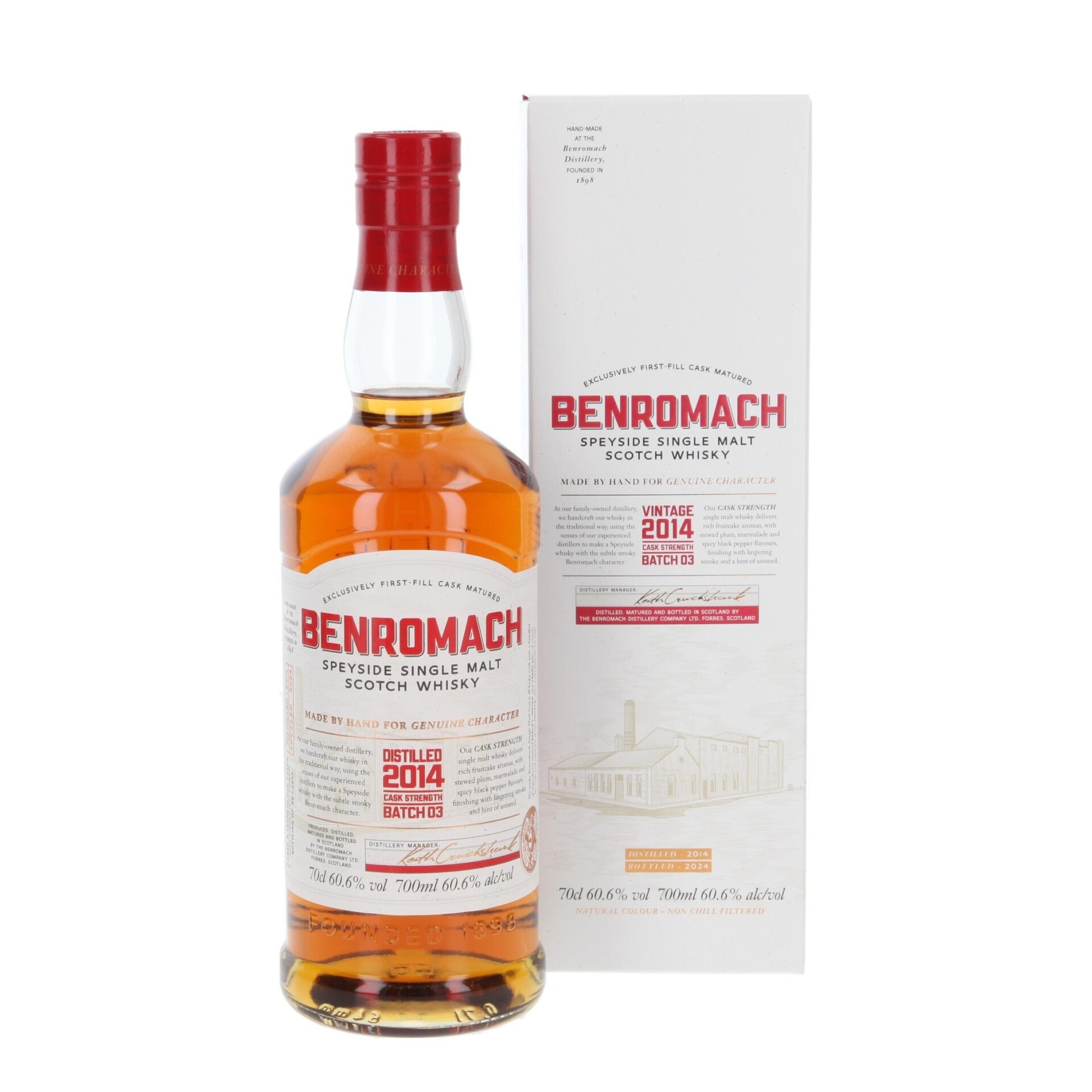 Benromach cask strength batch 03 - 2014 - Single Malt Scotch Whisky