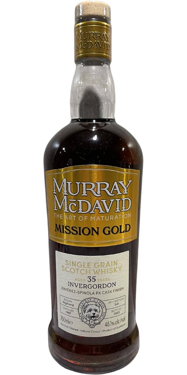 Invergordon 35y - 1987/2023 - Mission Gold - Murray McDavid - 48,1% - Single Grain Whisky