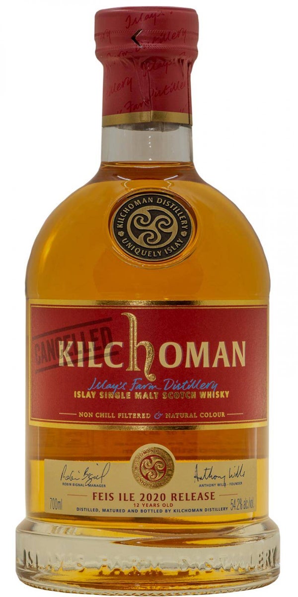 Kilchoman Feis Ile 2020 - Limited release 2630 flessen - 54,2% - Single Malt Scotch Whisky