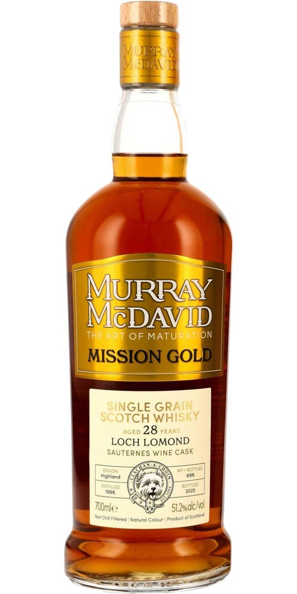 Loch Lomond 28y - 1996/2025 - Mission Gold - Murray McDavid - 51,2% - Single Malt Scotch Whisky