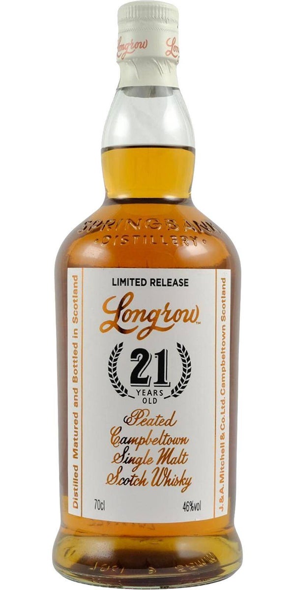 Longrow 21y - Limited Release - Springbank Distillery - 46% - Single Malt Scotch Whisky