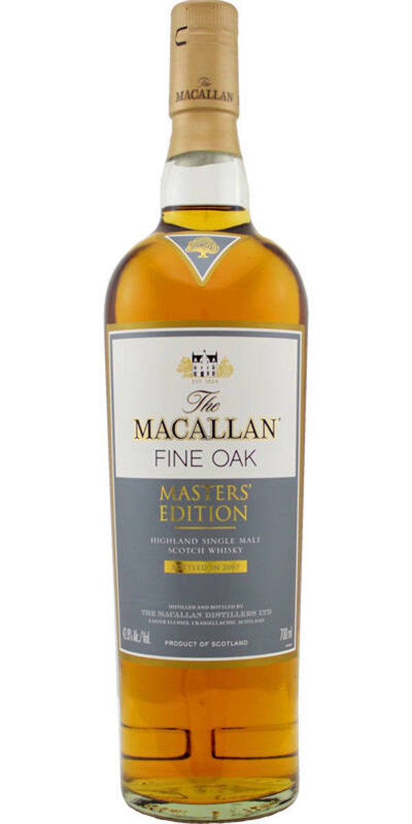Macallan Masters Edition - Fine Oak - 3000 flessen - 42,8% - The Macallan Distillery - Single Malt Scotch Whisky