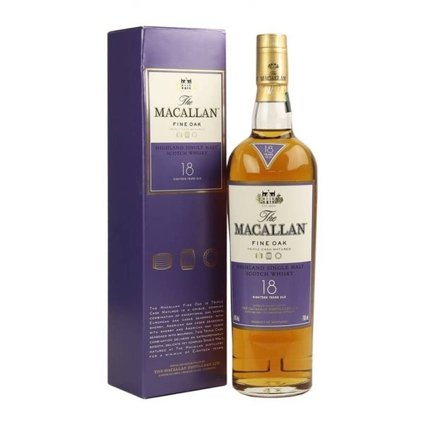 Macallan 18y - Fine Oak - 2012 - Triple Cask - The Macallan Distillery - Single Malt Scotch Whisky