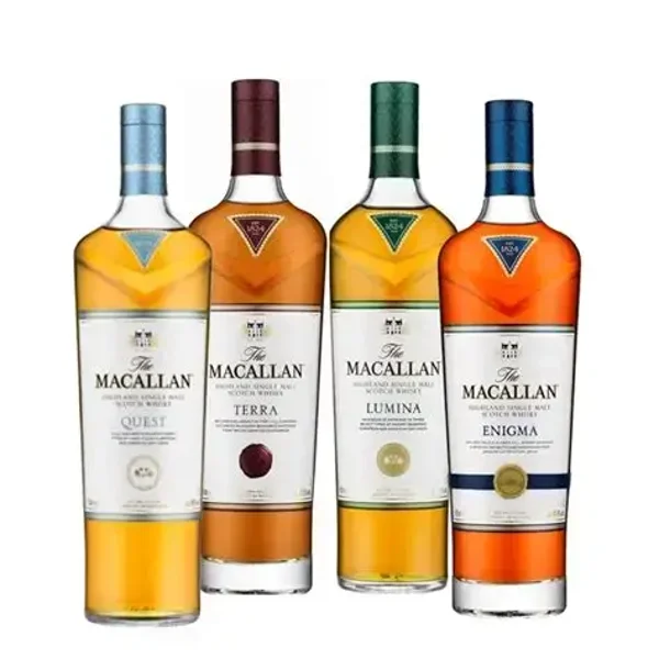 Macallan Quest Collection - Quest/Lumina/Terra/Enigma - The Macallan Distillery - Single Malt Scotch Whisky