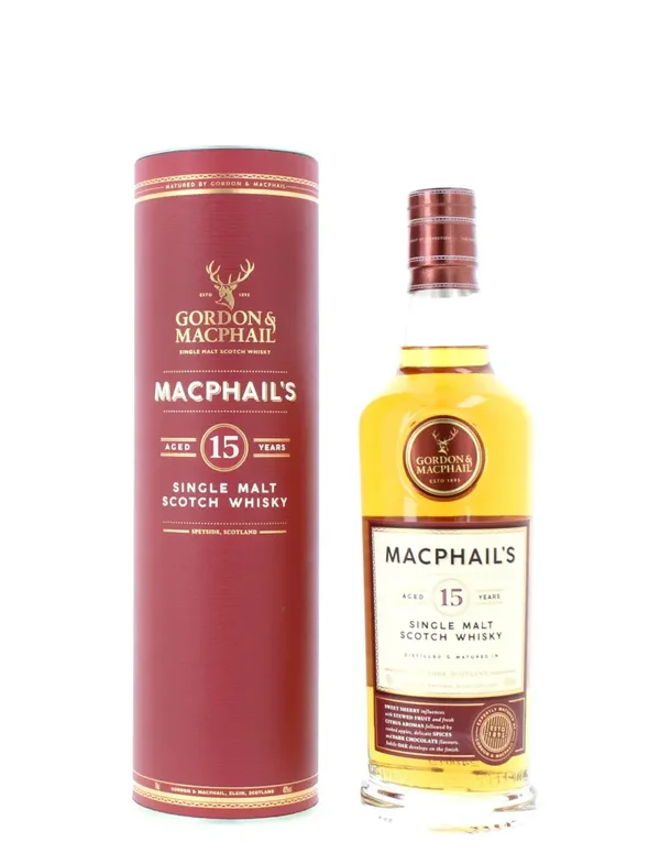 Macphail's 15y - Gordon & Macphail - 40% - Single Malt Scotch Whisky