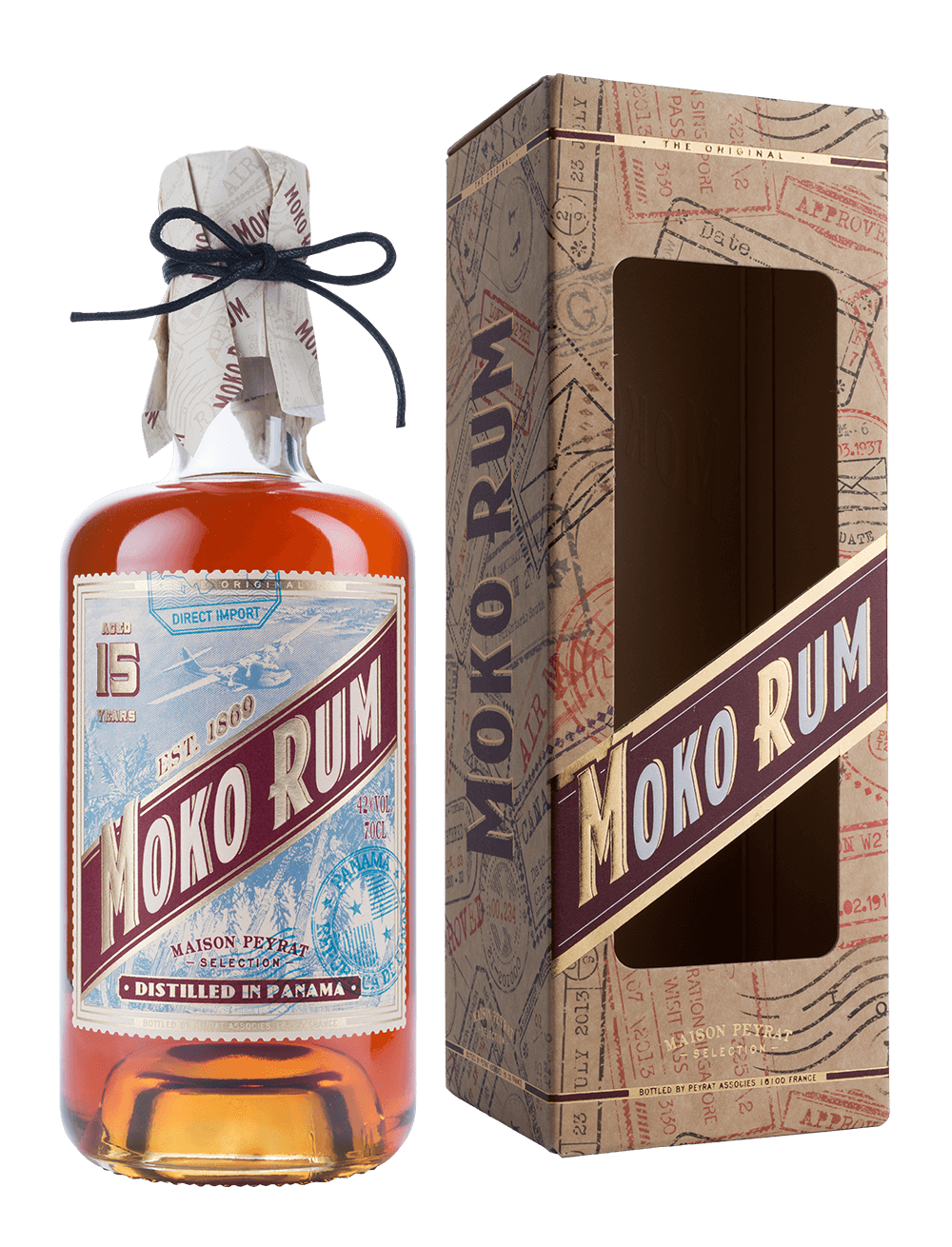 Rum Moko 15y - Maison Peyrat - 42% - Panama