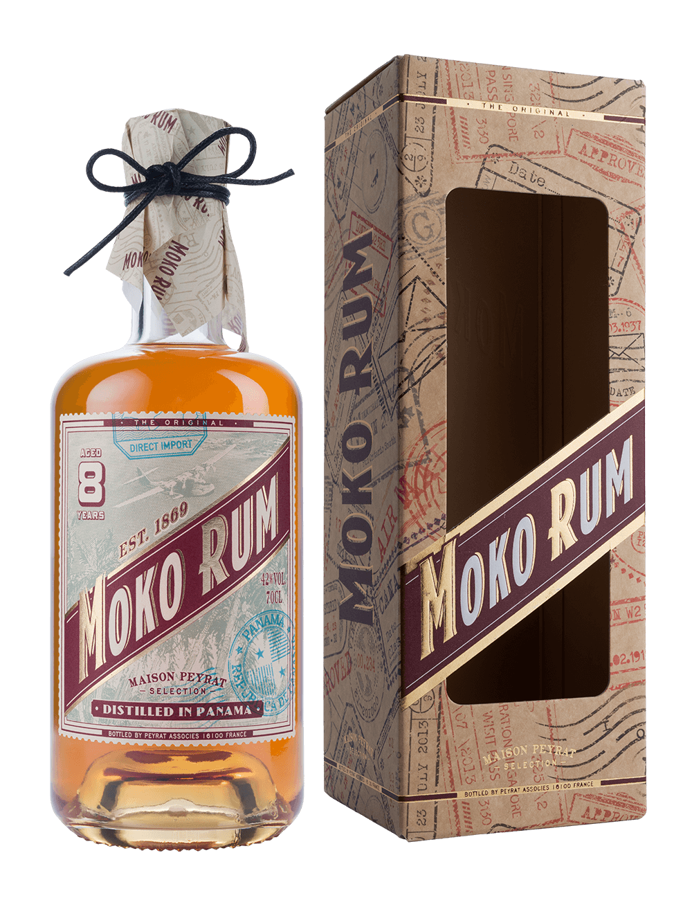 Rum Moko 8y - Maison Peyrat - 42% - Panama