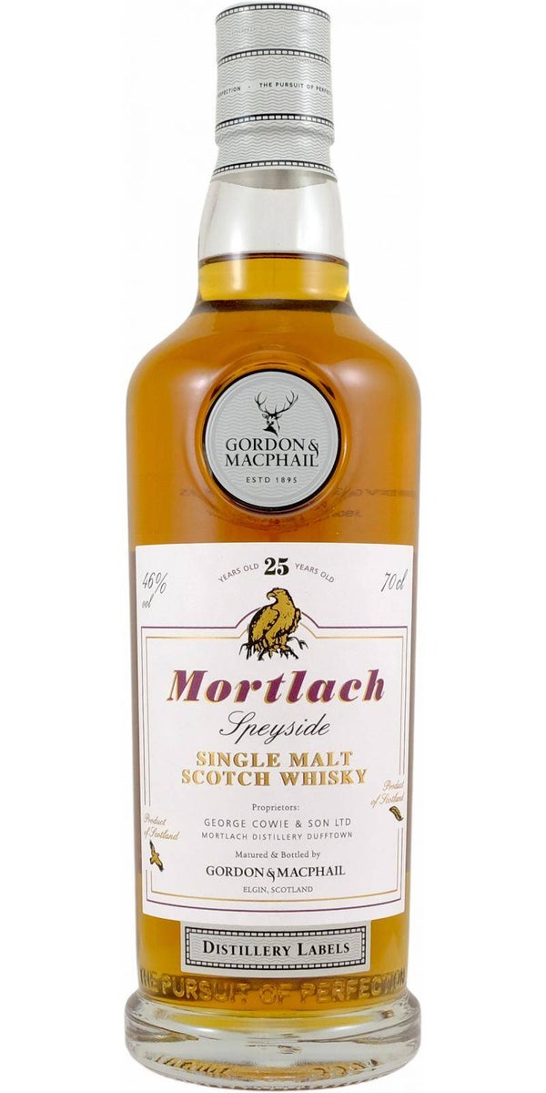 Mortlach 25y - Distillery Label  - Gordon & Macphail - Single Malt Scotch Whisky