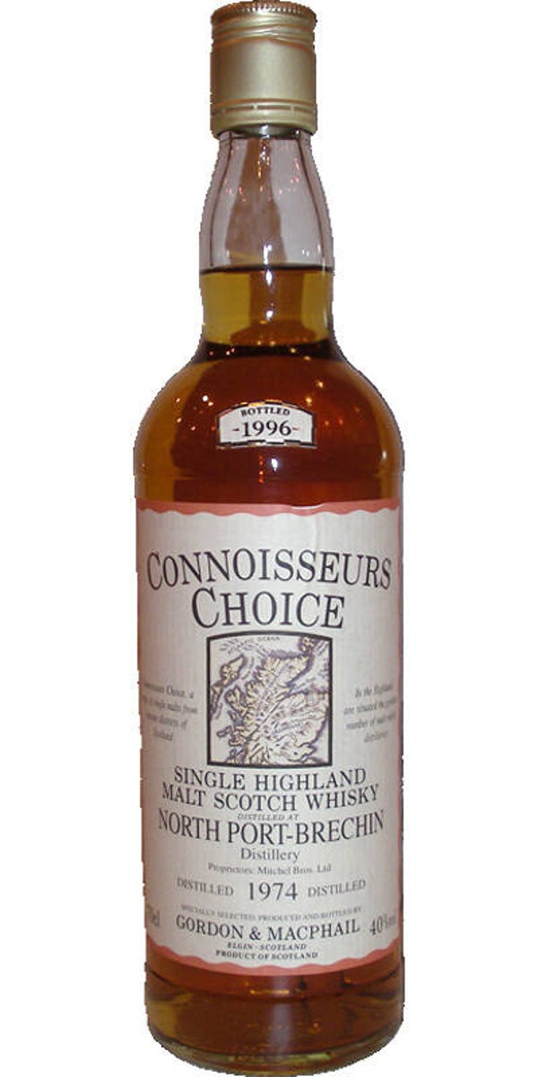 North Port Brechin 1974 - Connoisseurs Choice - Gordon & Macphail - 40%