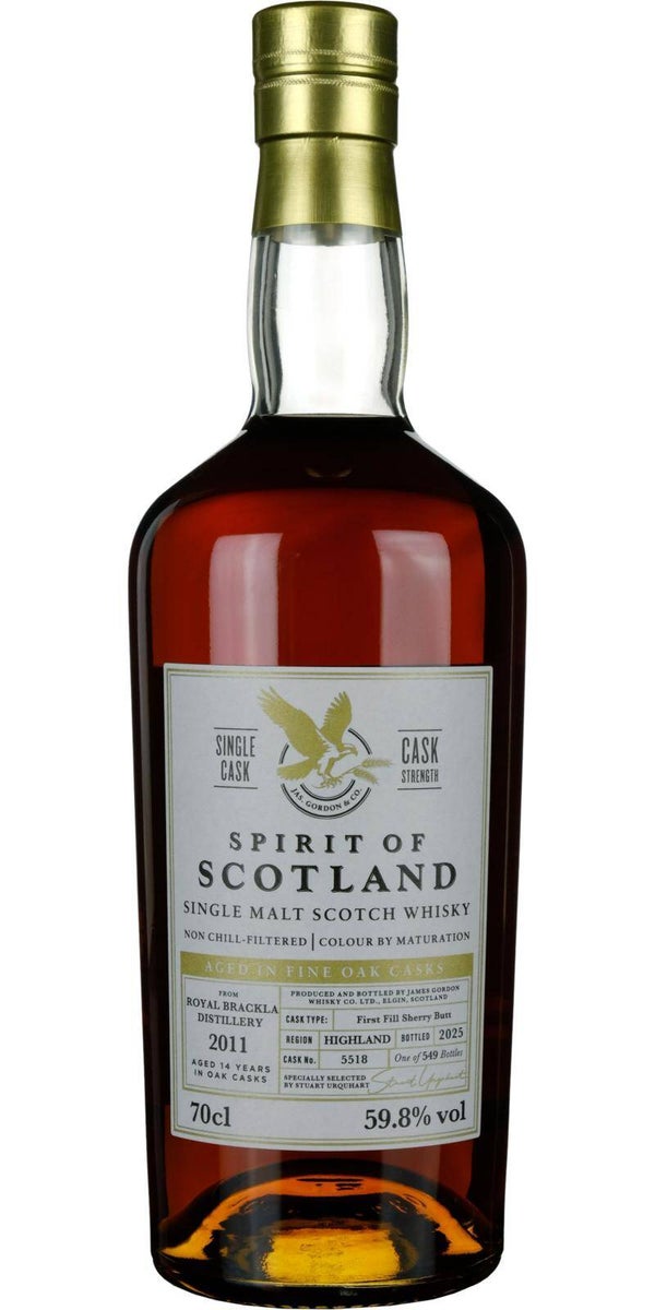 Royal Brackla 14y - 2011/2025 - Spirit of Scotland - Gordon & Macphail - 59,8% - Single Malt Scotch Whisky