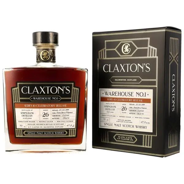 Springbank 26y -  1999/2025 - Claxton's -  47,8% - Single Malt Scotch Whisky