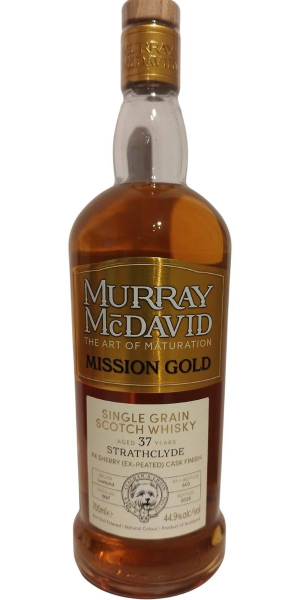 Strathclyde 37y - 1987/2025 - Mission Gold - Murray McDavid - 44,9% - Single Grain Scotch Whisky