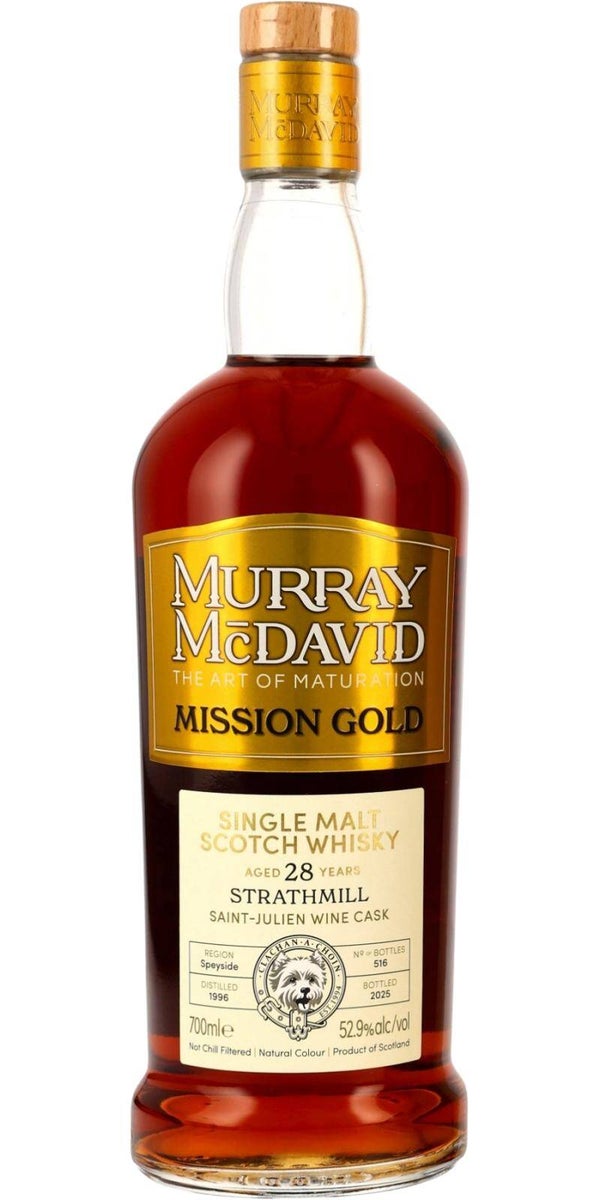 Strathmill 28y - 1996/2025 - Mission Gold - Murray McDavid - 52,9% - Single Malt Scotch Whisky