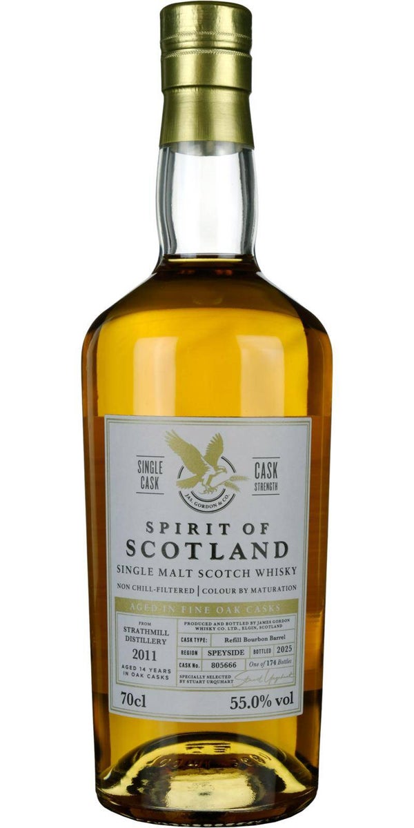 Strathmill 14y - 2011/2025 - Spirit of Scotland - Gordon & Macphail - 55% - Single Malt Scotch Whisky