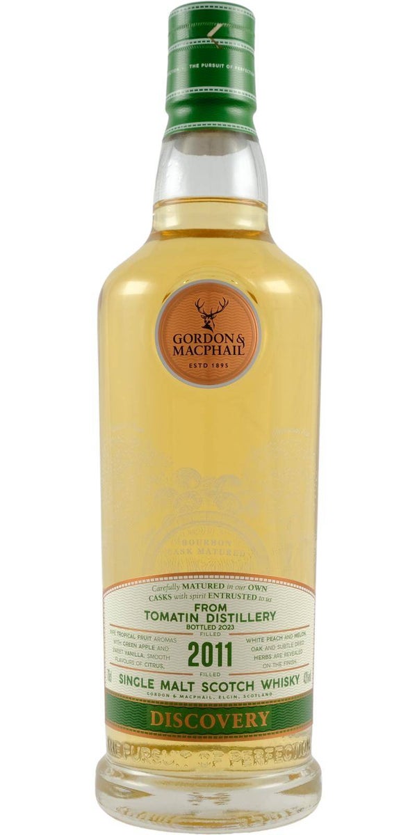 Tomatin 11y - Gordon & MacPhail - Discovery - Bourbon Casks - Single Malt Scotch Whisky