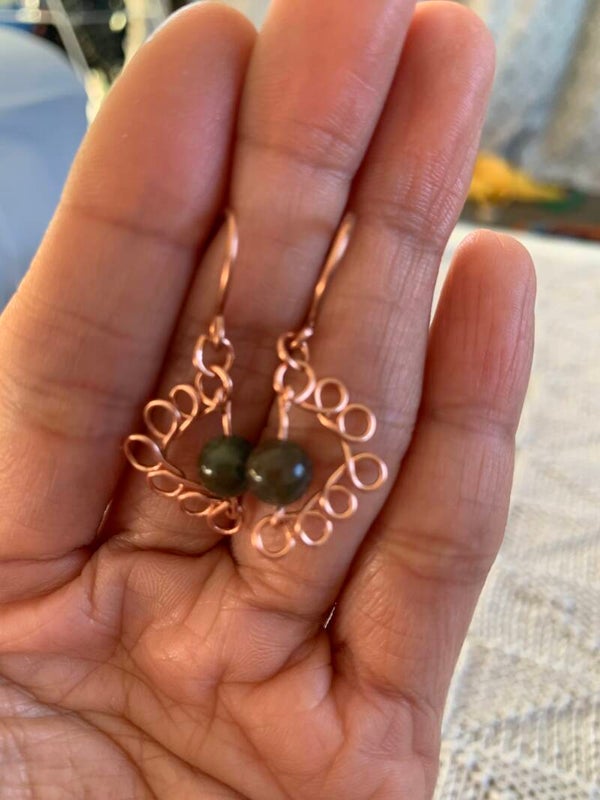Semi Circle Earrings