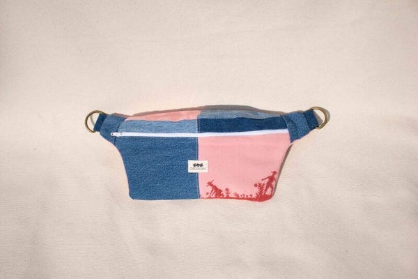 Sacoche banane surcyclée française