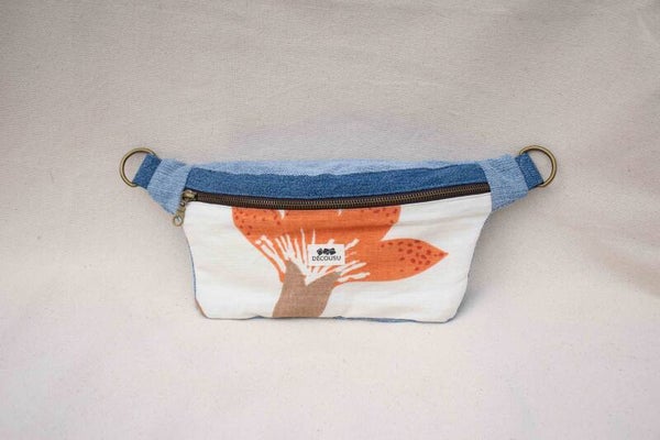 Sacoche banane surcyclée française