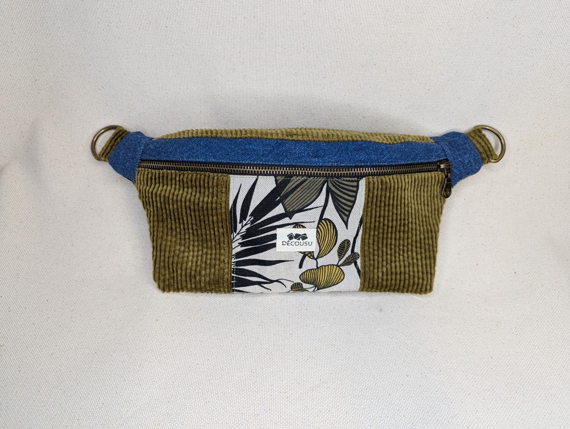 Sacoche banane surcyclée française