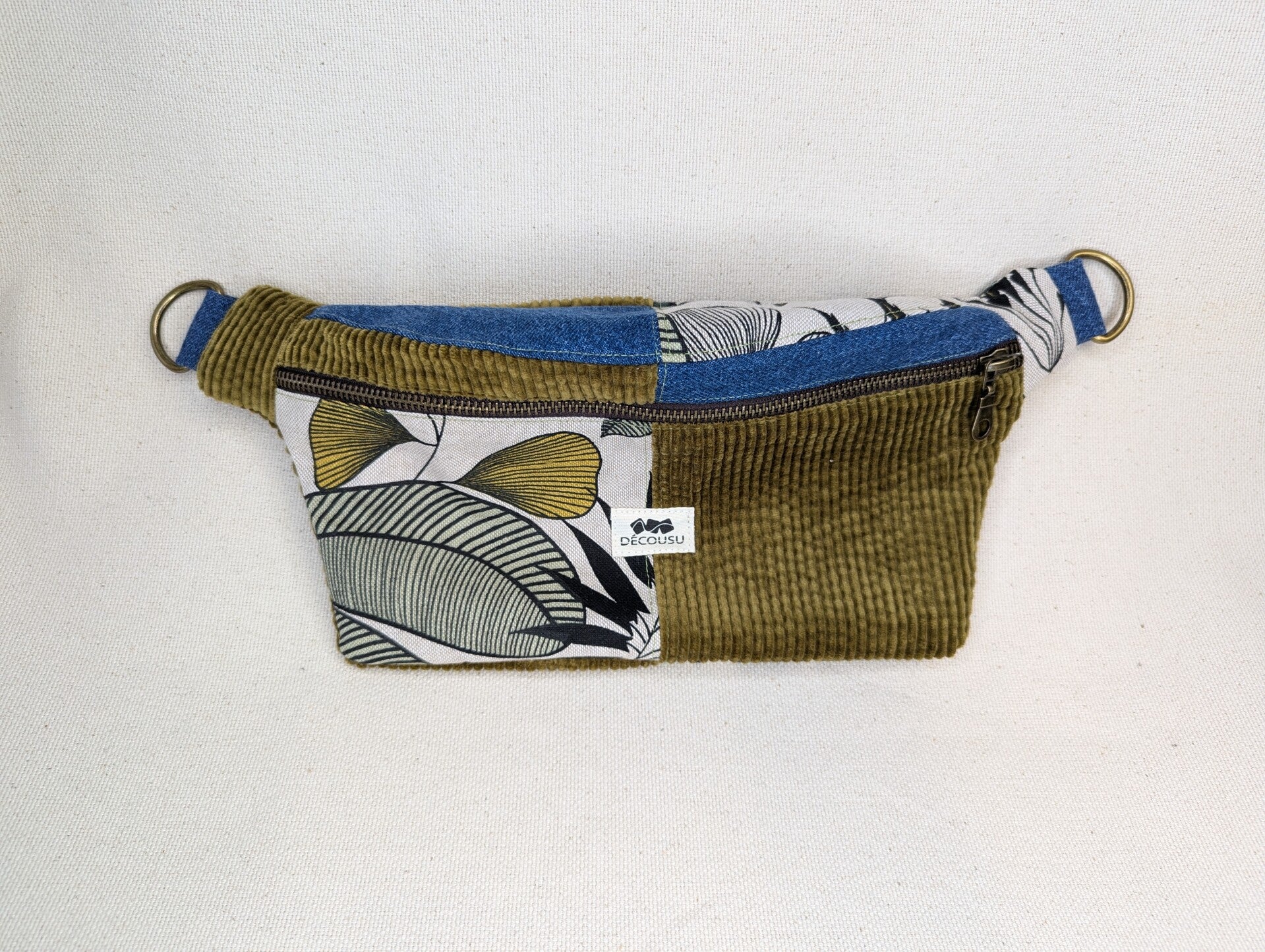 Sacoche banane surcyclée française