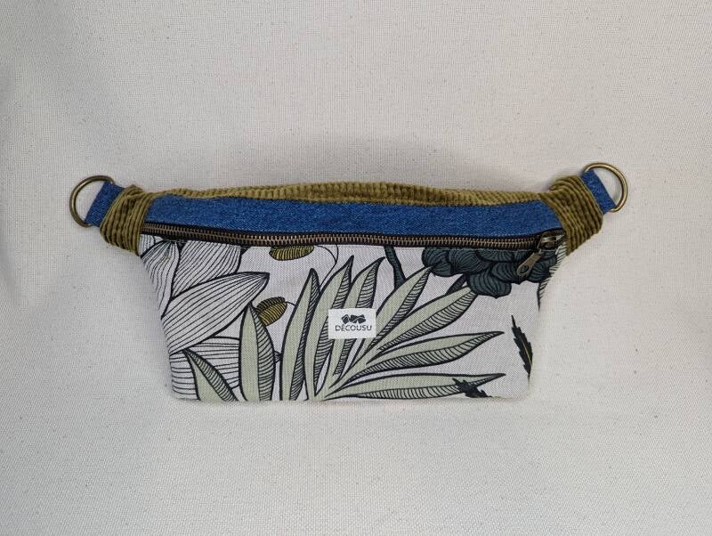 Sacoche banane surcyclée française