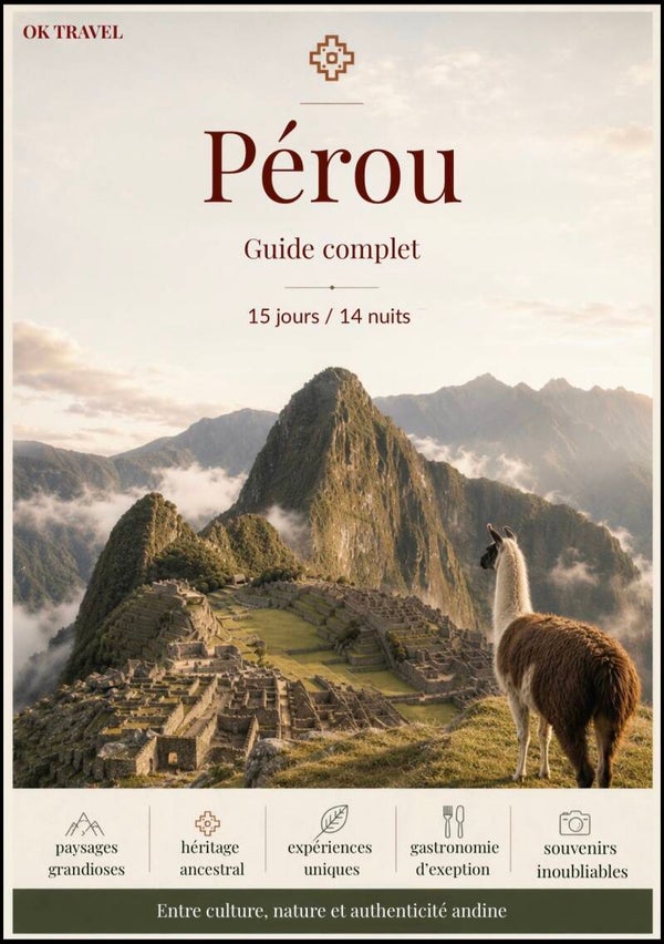 Guide Pérou — 15 jours / 14 nuits
