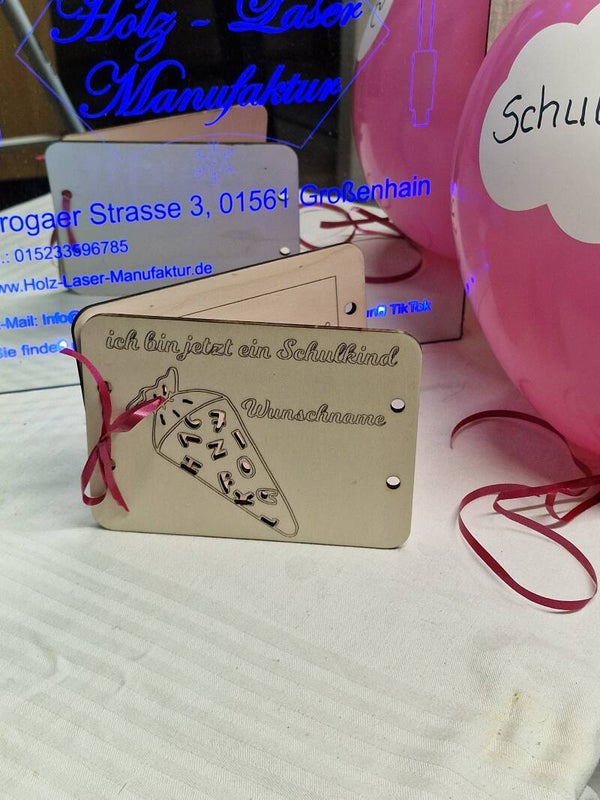 Einschulungsgeldgeschenkkarte