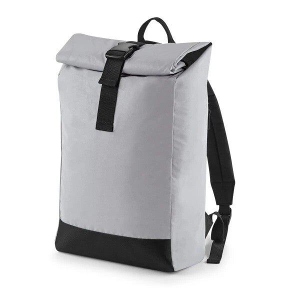 Sublimation – BagBase Reflective Roll-Top Backpack - BG138