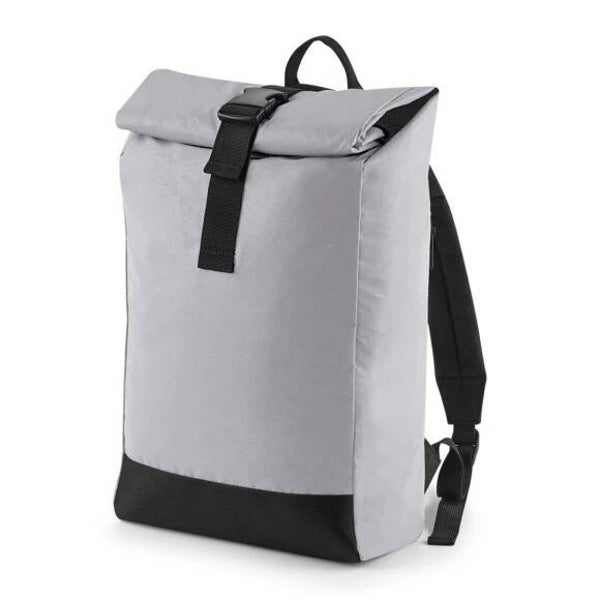 Sublimation – BagBase Reflective Roll-Top Backpack - BG138
