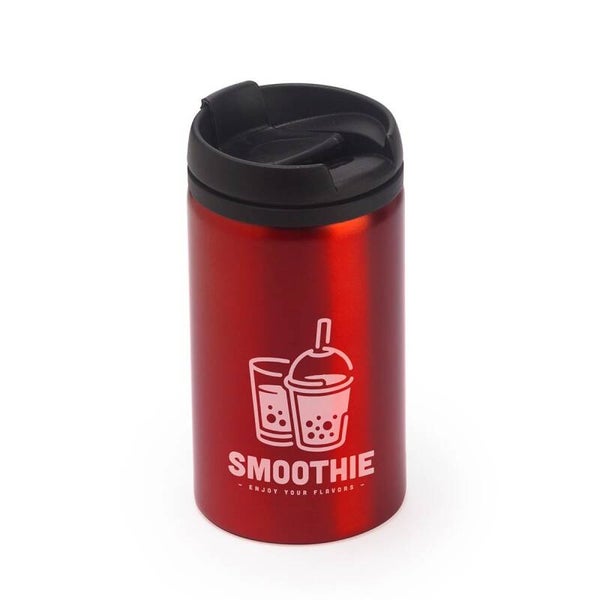 Edelstahltasse MILU mit PP Deckel - Rohling