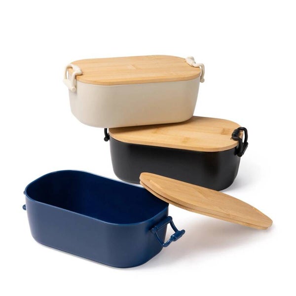 Rohling – Lunchbox BRIOX mit Bambusdeckel