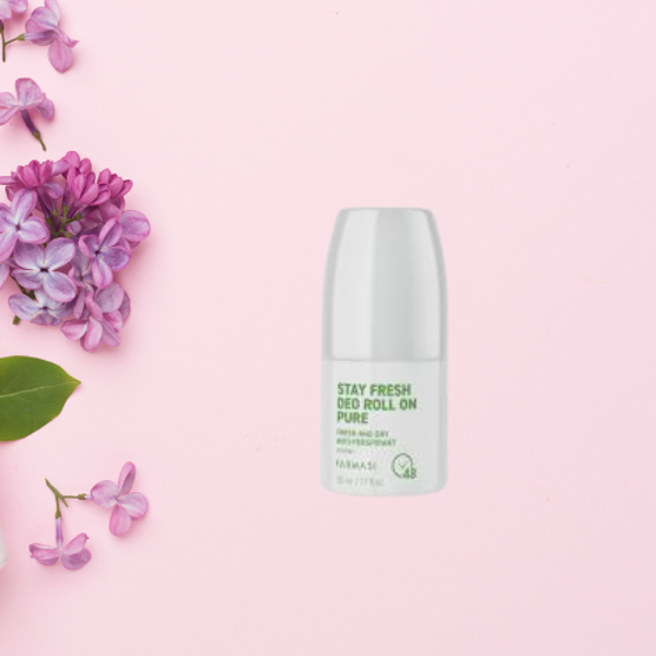 Stay Fresh Deo roll-on anti-transpirant Puur 50 ml - voor vrouwen