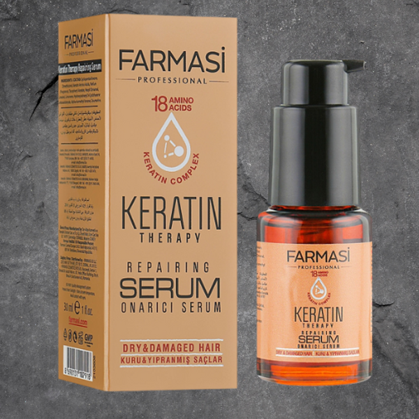 Keratine haarserum 30 ml - maakt glad en glanzend