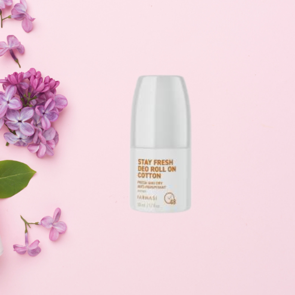 Stay Fresh Deo roll-on anti-transpirant Katoen 50 ml - voor vrouwen