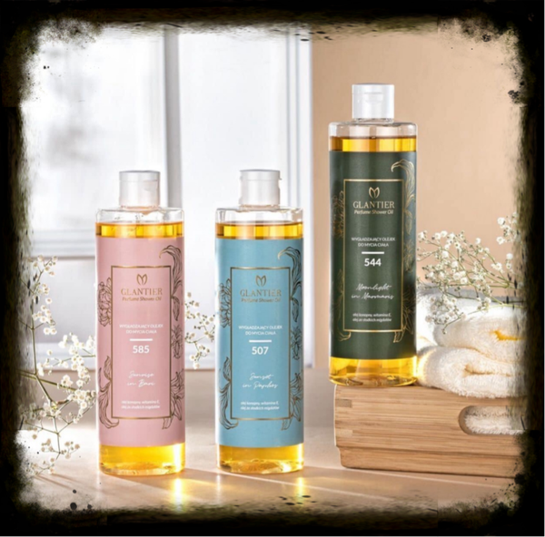 Douche- en badolie alternatief voor bekende parfumgeuren - 400 ml