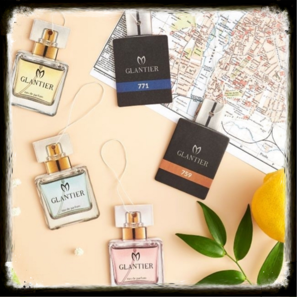 Autogeurhanger geïnspireerd door bekende parfumgeuren