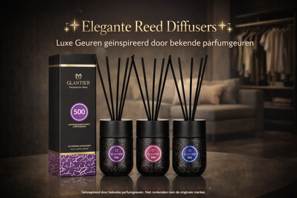 ✨ Luxe Geurstokjes met Parfumgeur 🌿