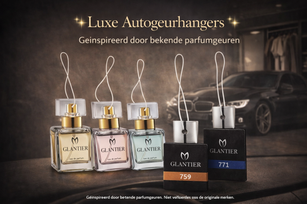 🚗✨ Luxe Autogeurhanger met Parfumgeur