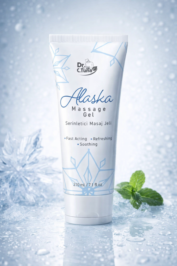 ❄️💆‍♀️ Verkoelende Massage Gel Alaska – Directe Verfrissing & Ontspanning