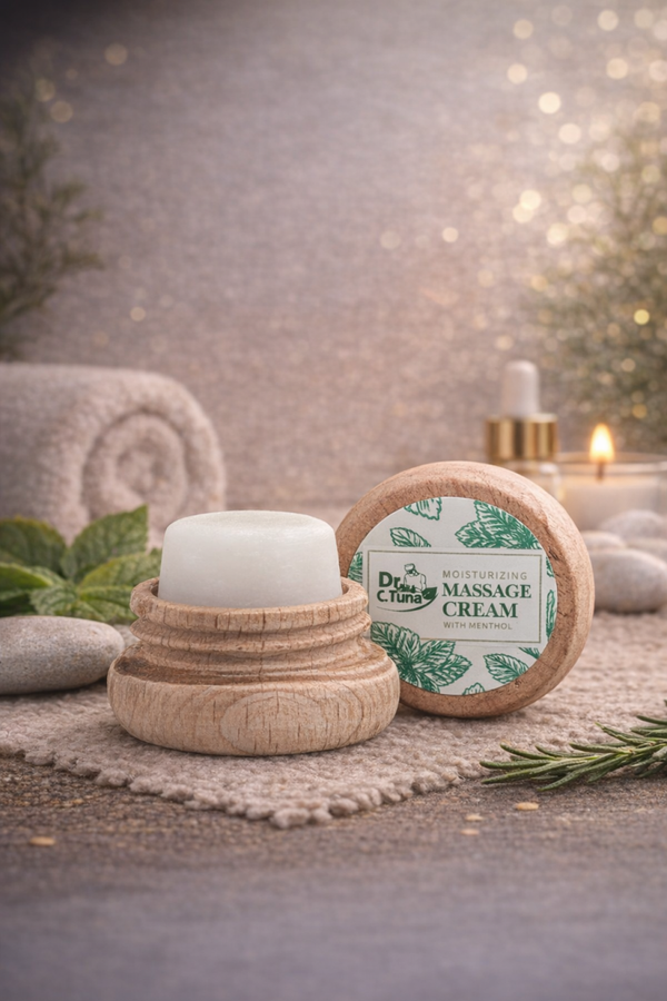 💆‍♀️🌿 Massage Crème Stick – Directe Verlichting & Verfrissing