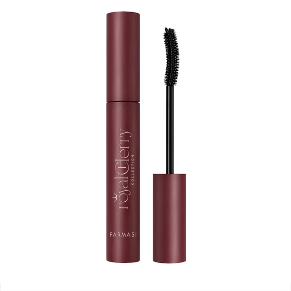 Royal Cherry Mascara – Intense zwarte wimpers met volume, lengte en perfecte definitie