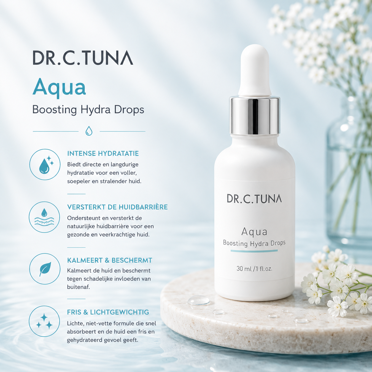 Intens Hydraterend Serum voor een Stralende Huid