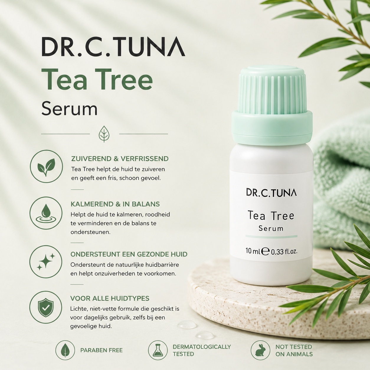 Tea Tree Spot Serum – Gerichte oplossing tegen onzuiverheden
