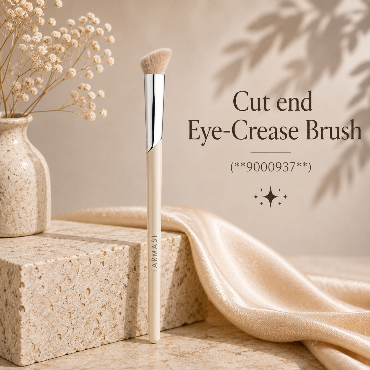 Afgeschuinde Eyeshadow Brush – Precisie, Definitie & Controle