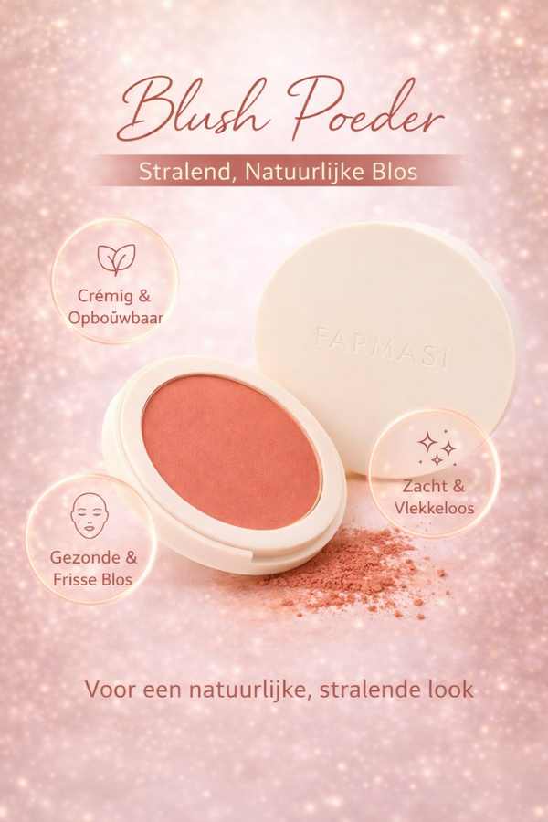 ✨ Blush Poeder – Laat Je Wangen Stralen