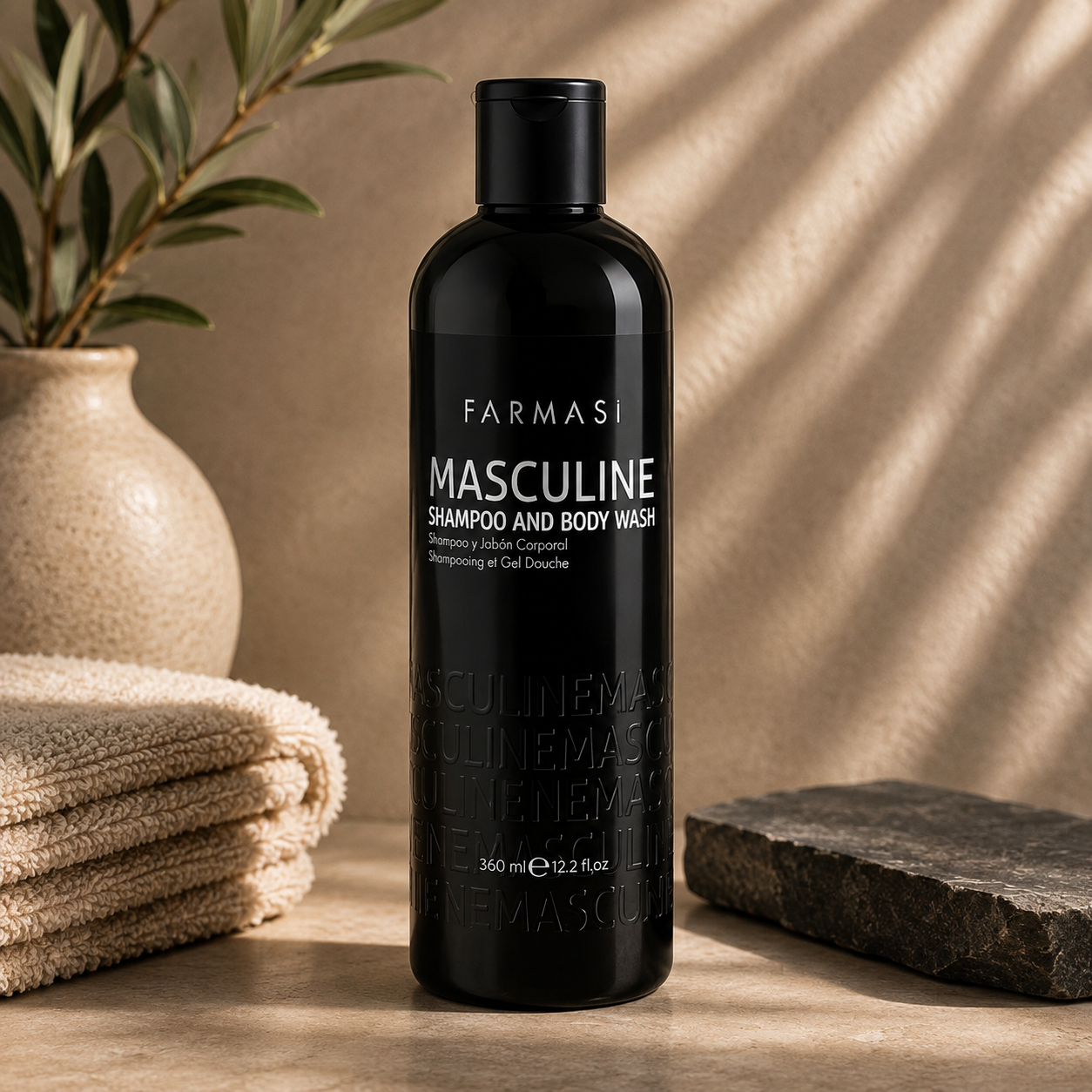 2-in-1 Shampoo & Douchegel voor Mannen – Haar & Lichaam